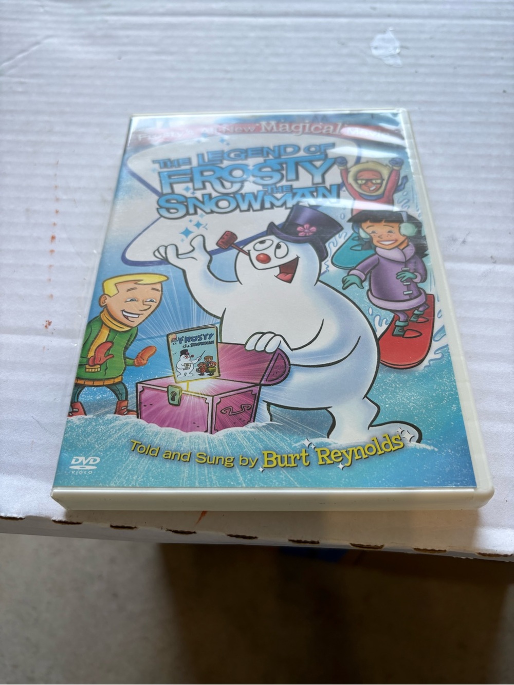 The Legend of Frosty Snowman DVD - White Cover